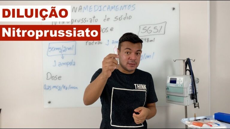 Diluição Eficiente do Nitroprussiato