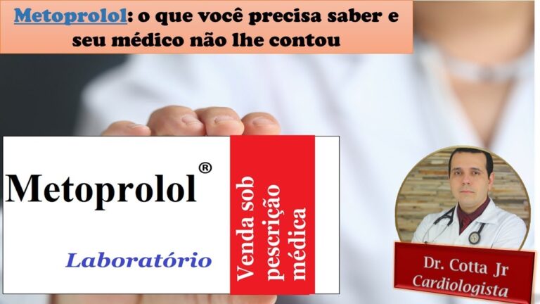 Metoprolol: Guia Completo e Refer&ecirc;ncias Essenciais
