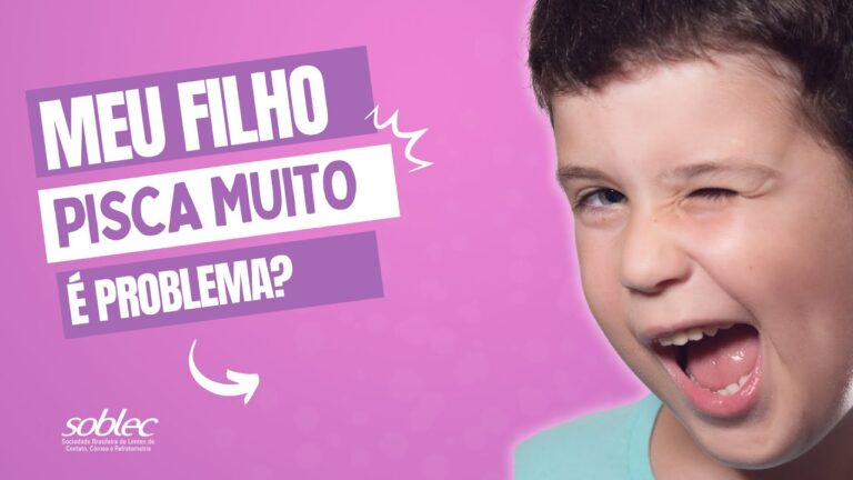 Criança Piscando Muito: Causas e Soluções