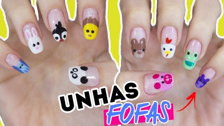Inspira&ccedil;&otilde;es de Fotos de Unhas Criativas para Crian&ccedil;as