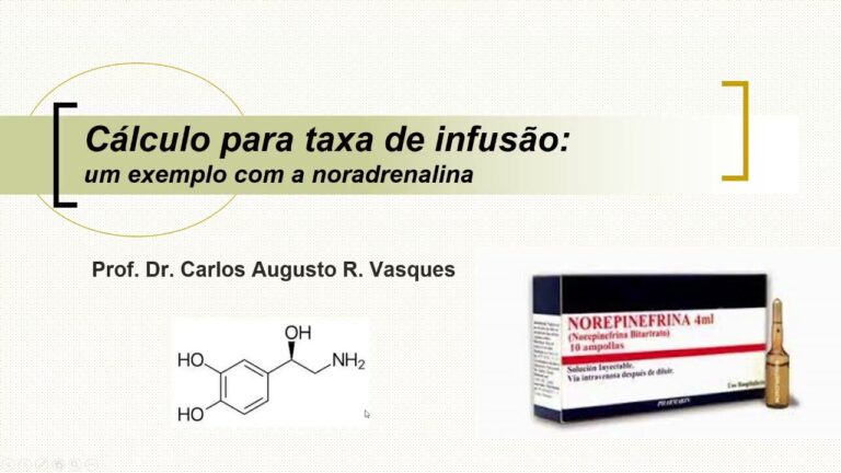 Otimize seu Tratamento com a Calculadora de Noradrenalina