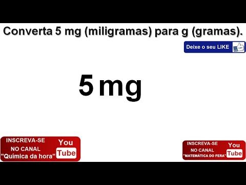 5mcg Equivale a Quantos Mg? Entenda a Conversão | Actualizado abril 2026